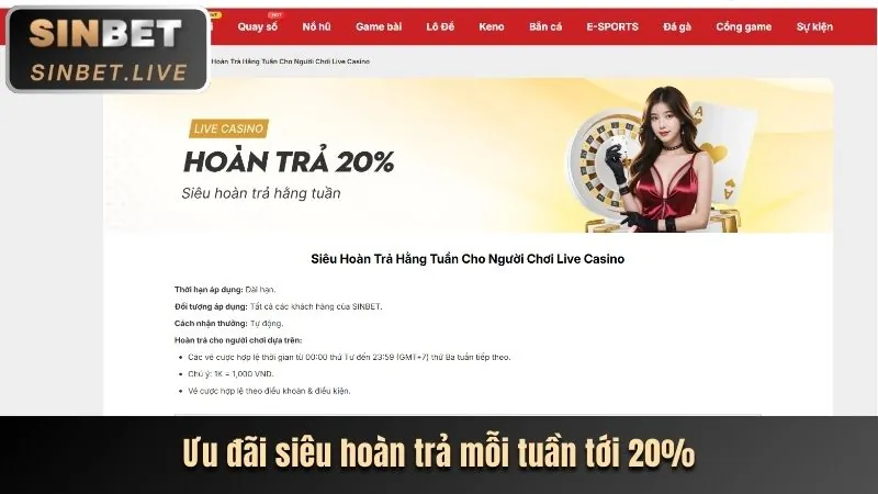 Hoàn Trả Hàng Tuần win55 59k
